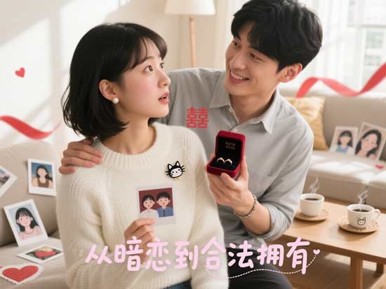 從暗戀到合法擁有線上看：意外婚姻變戀愛攻防戰！