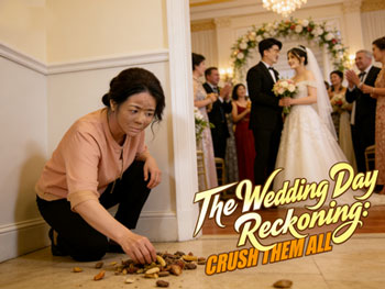 The Wedding Day Reckoning: Crush Them All: a thunderous counterattack after forbearance, showing the spirit of the strong