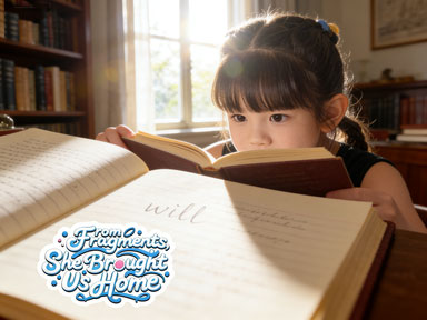 From Fragments, She Brought Us Home: Through the remnants, she brought us back home; through the truth, she alleviated our remorse