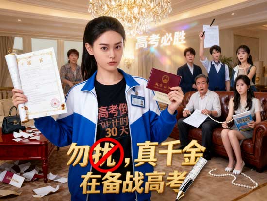 【勿擾,真千金在備戰高考】線上看一場屬於女學霸的高燃逆襲之戰