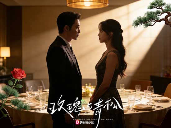 青松折枝贈玫瑰線上看短劇+演員表：青松折枝，玫瑰綻放，玫瑰與青松見證兩人的靈魂契合