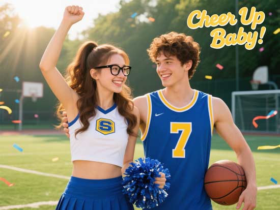 Cheer Up Baby! Series – Enemies to Lovers, Mascot Misfit to Basketball Queen
