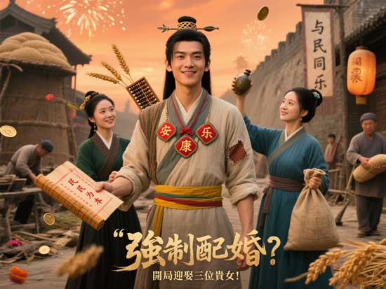 三妻同框爽翻天！《開局迎娶三位貴女》線上看gimy：從地球落魄秀才到亂世逍遙王的爆笑逆襲