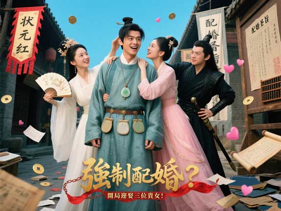 穿越也能娶三妻？《強制配婚？開局迎娶三位貴女》線上看甜＋爽＋系統神助攻！