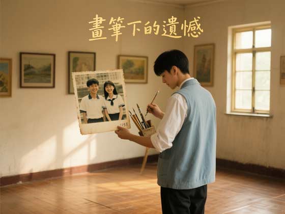 畫筆下的遺憾線上看｜十五年愛戀的終章，安奕辰的畫與哭渙